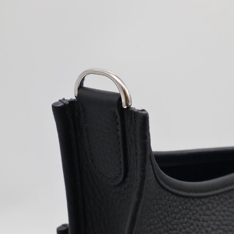 HERMES Evelyne 29 - 黑銀 K-5