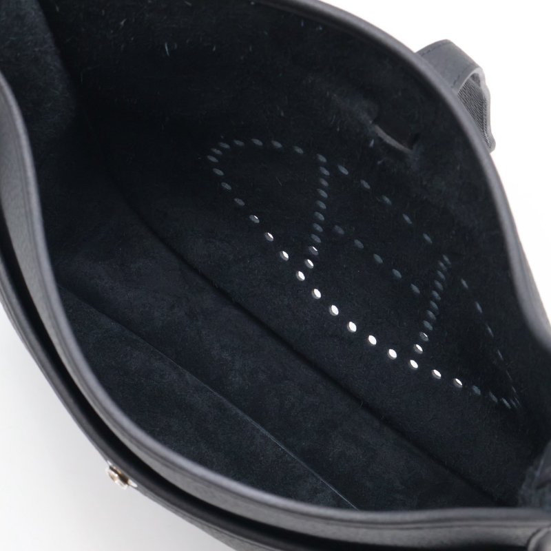 HERMES Evelyne 29 - 黑銀 K-7