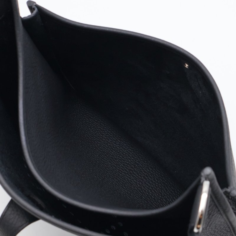 HERMES Evelyne 29 - 黑銀 K-8