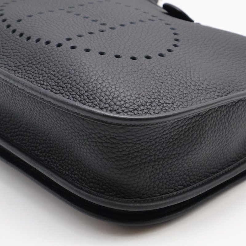 HERMES Evelyne 29 - 黑銀 K-13