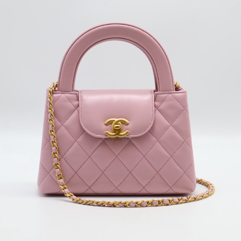 CHANEL Mini kelly - 粉金-0