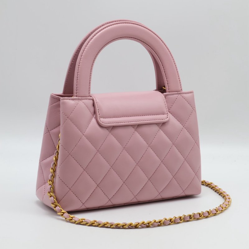 CHANEL Mini kelly - 粉金-3