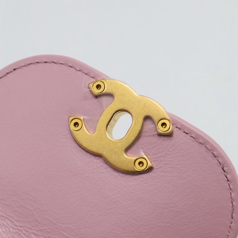 CHANEL Mini kelly - 粉金-10