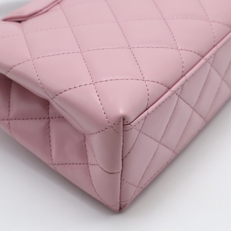 CHANEL Mini kelly - 粉金-14