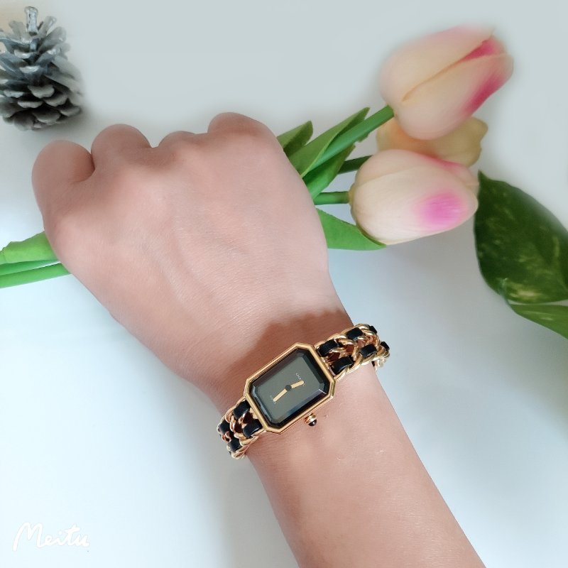Chanel H0001 🌈現品實拍🌈香奈兒首映系列premiere手錶S尺寸~二手品-11