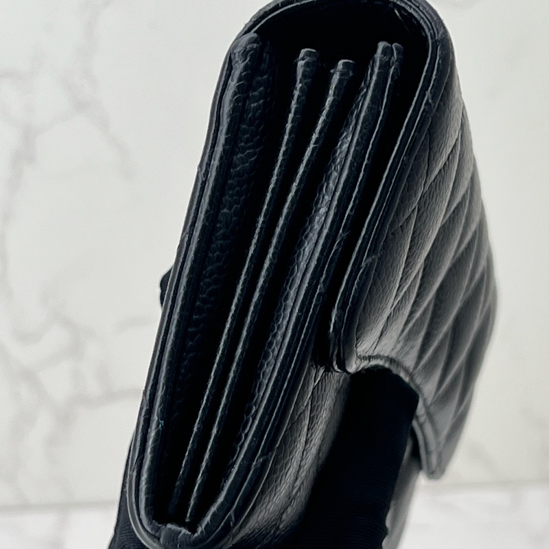 香緹國際精品 853 Chanel cf長夾 荔枝牛-3