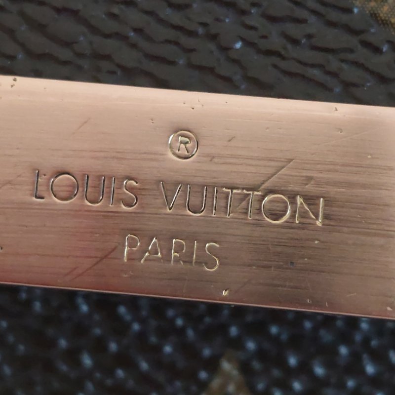 LV 經典老花M40718 🌈現品實拍 🌈 Favorite MM 經典花紋鍊條肩背包 斜背包~二手-68