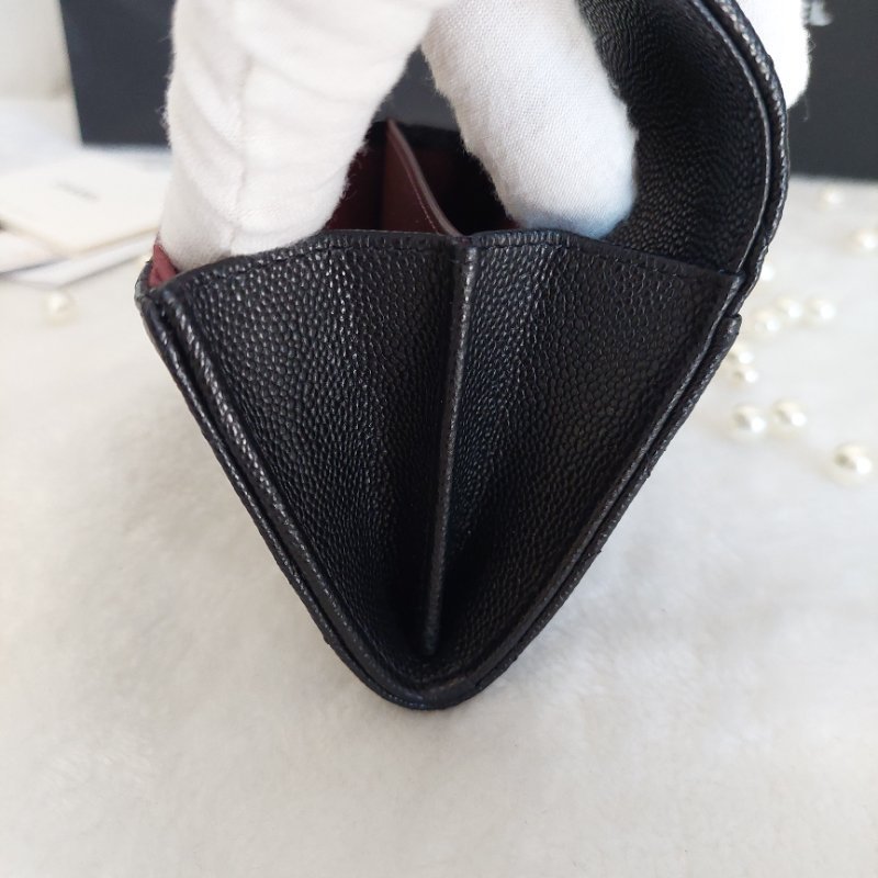 Chanel ~AP0220 🌈現貨實拍 🌈香奈兒雙層金扣~ 零錢卡包~~近新品(僅拍照)-29