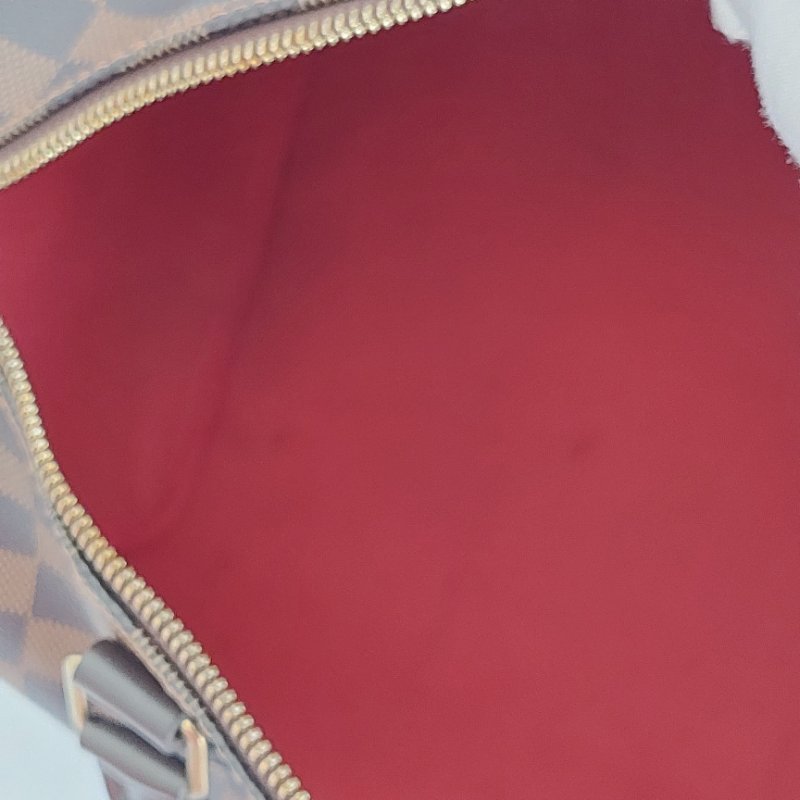 LV   N40590 格紋 🌈現貨實拍 🌈Speedy30cm 波士頓包 手提 肩背 斜背包~二手品(附LV原廠三段式背帶)-73