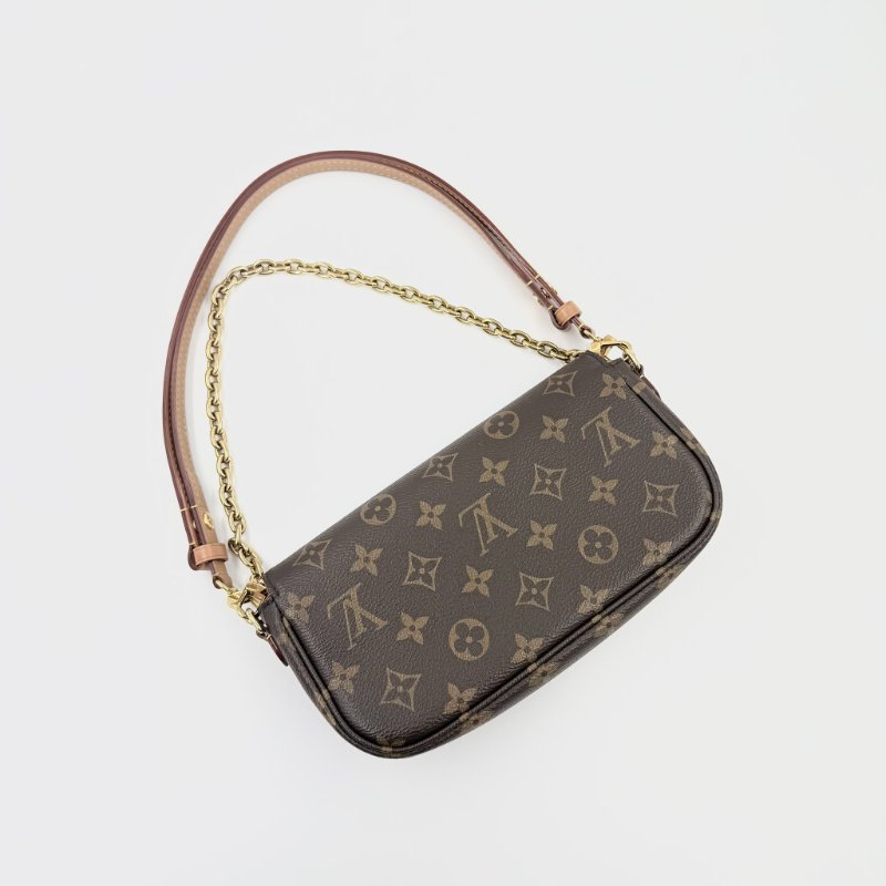 Louis Vuitton -原花金鍊手提斜背包Ivy-5