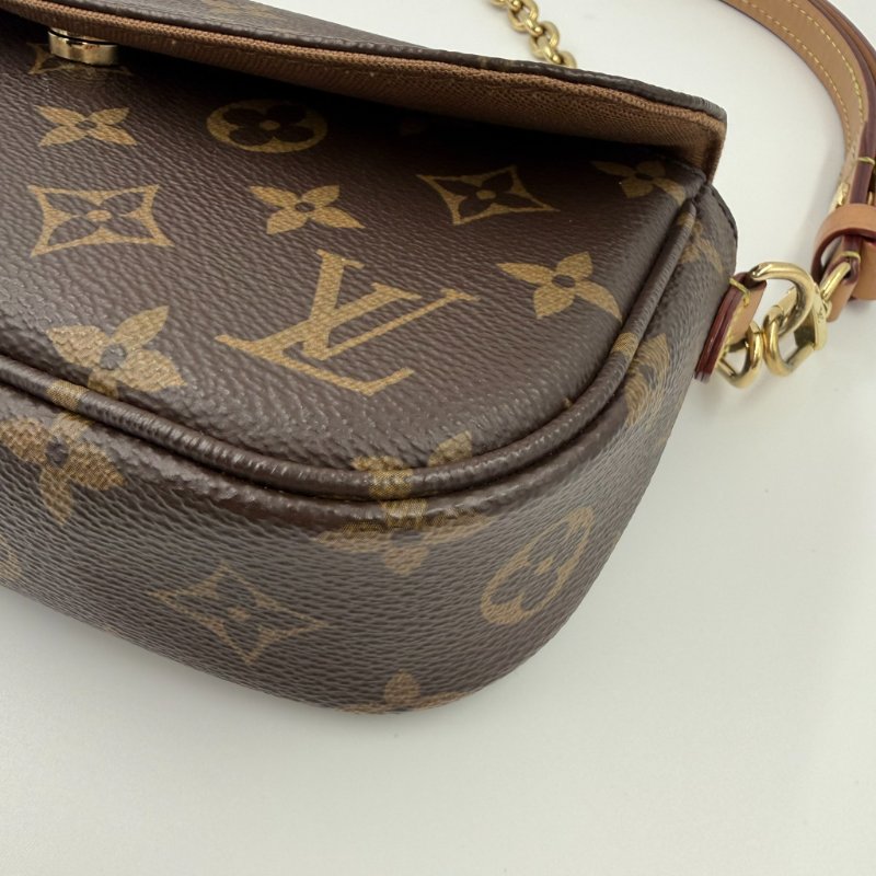 Louis Vuitton -原花金鍊手提斜背包Ivy-9