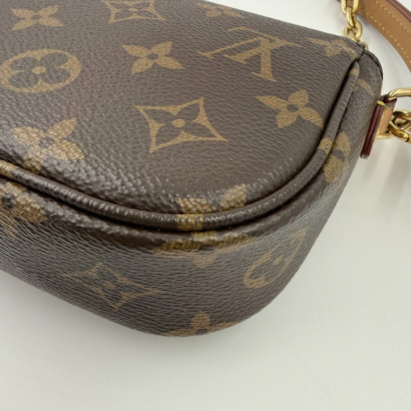 Louis Vuitton -原花金鍊手提斜背包Ivy-11