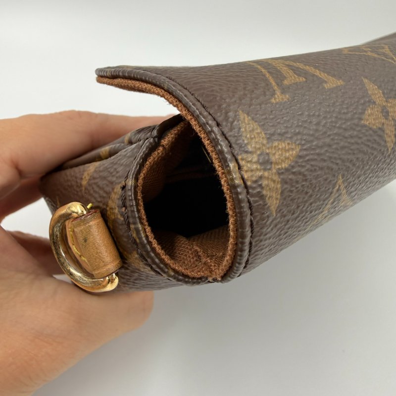 Louis Vuitton -原花金鍊手提斜背包Ivy-12