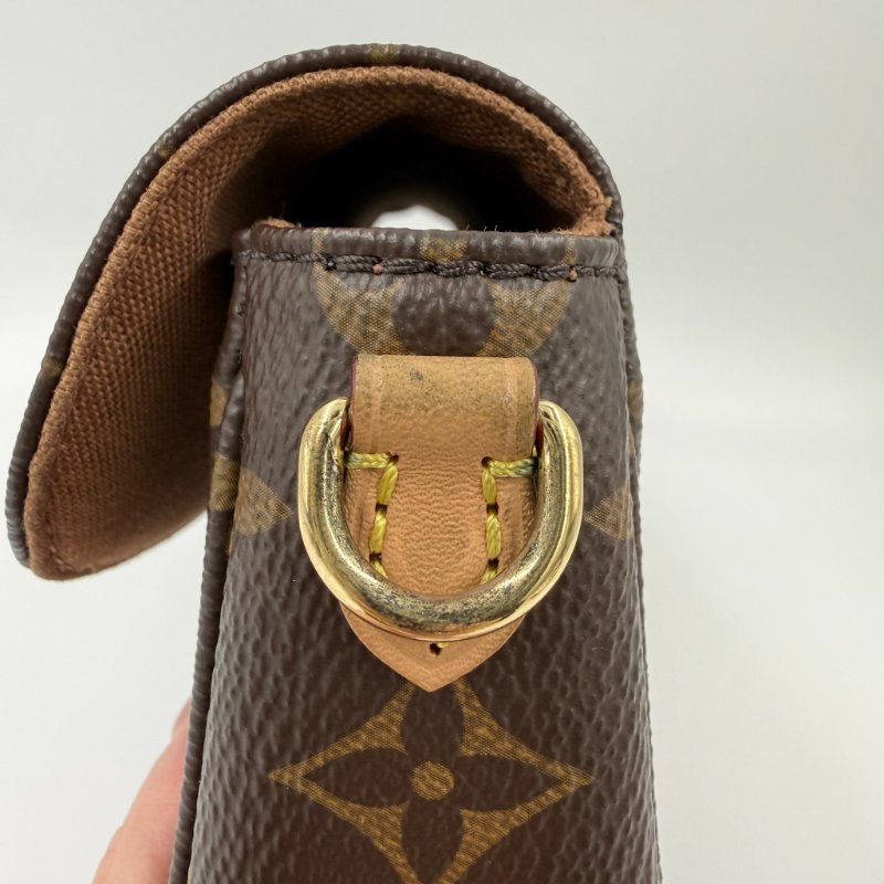 Louis Vuitton -原花金鍊手提斜背包Ivy-15