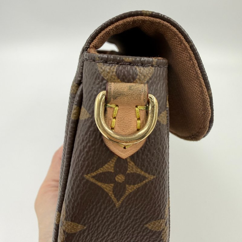 Louis Vuitton -原花金鍊手提斜背包Ivy-16