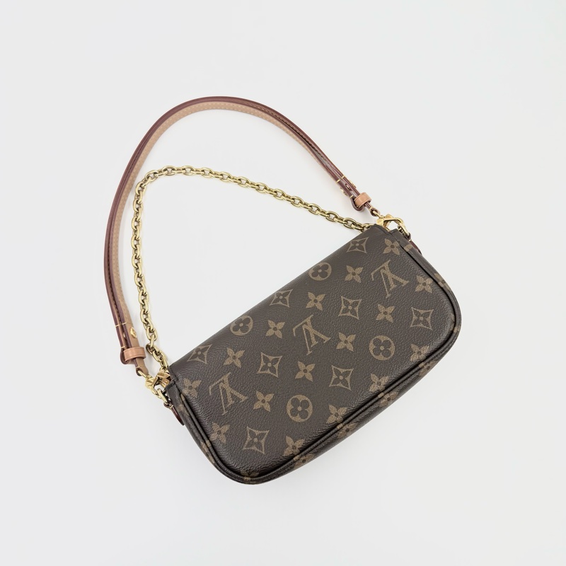 Louis Vuitton -原花金鍊手提斜背包Ivy-5