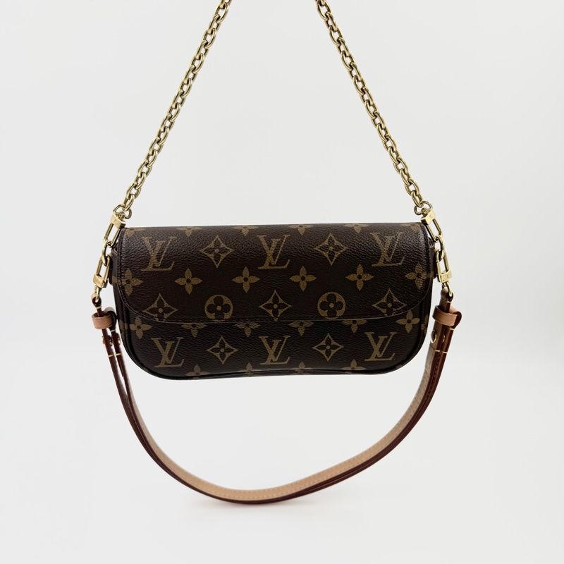Louis Vuitton -原花金鍊手提斜背包Ivy-6