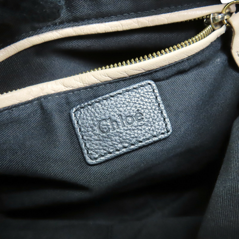 黑色 牛皮 Paraty 兩用包【Chloe 克羅伊】-8