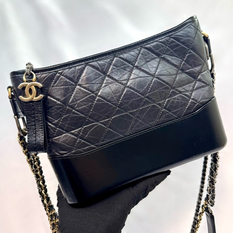 香奈兒 Chanel 中號流浪包 黑色