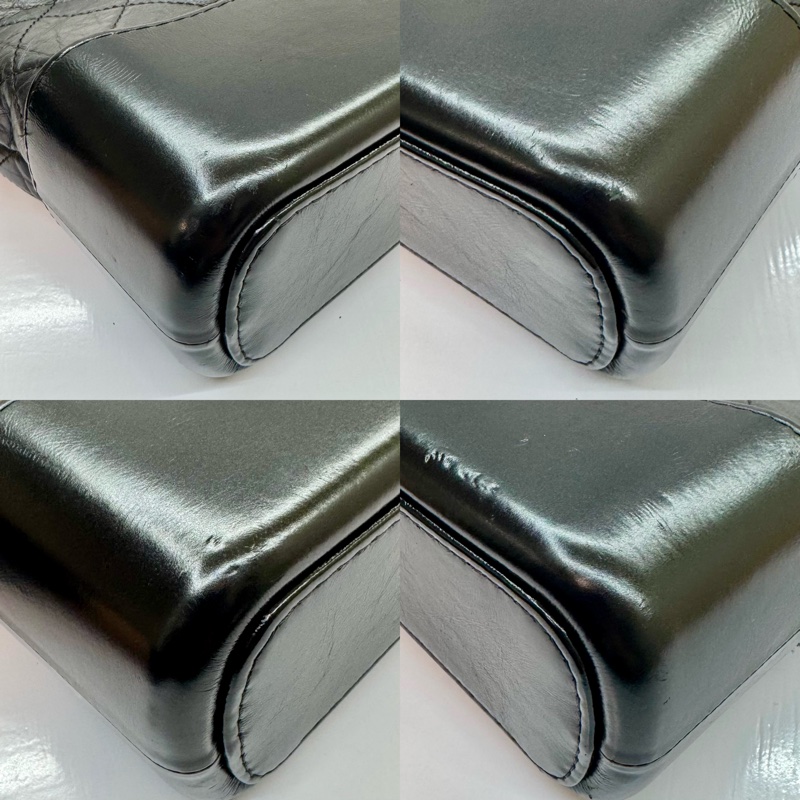 香奈兒 Chanel 中號流浪包 黑色-4