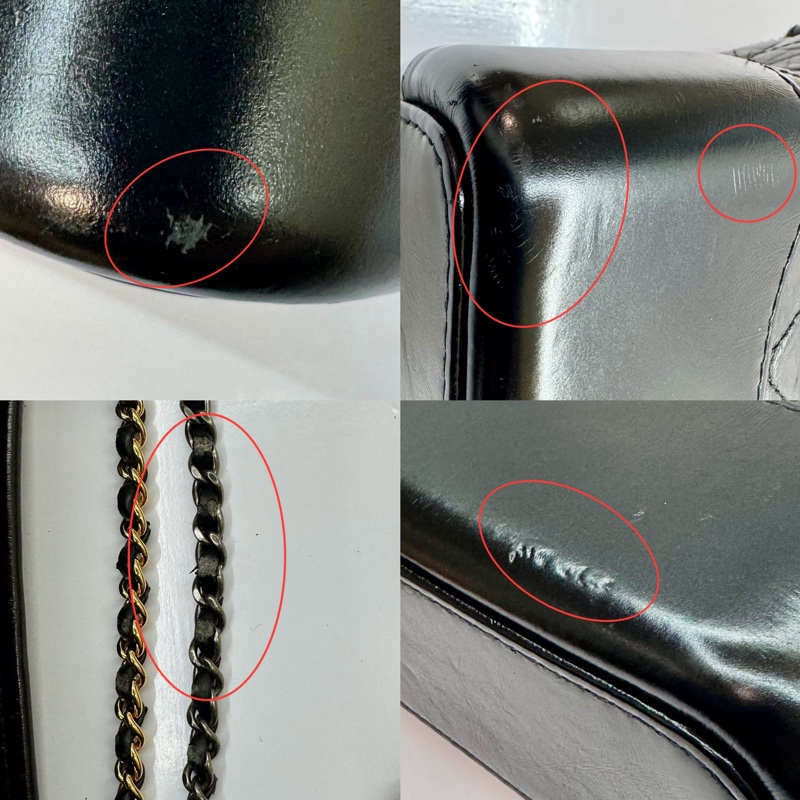 香奈兒 Chanel 中號流浪包 黑色-8