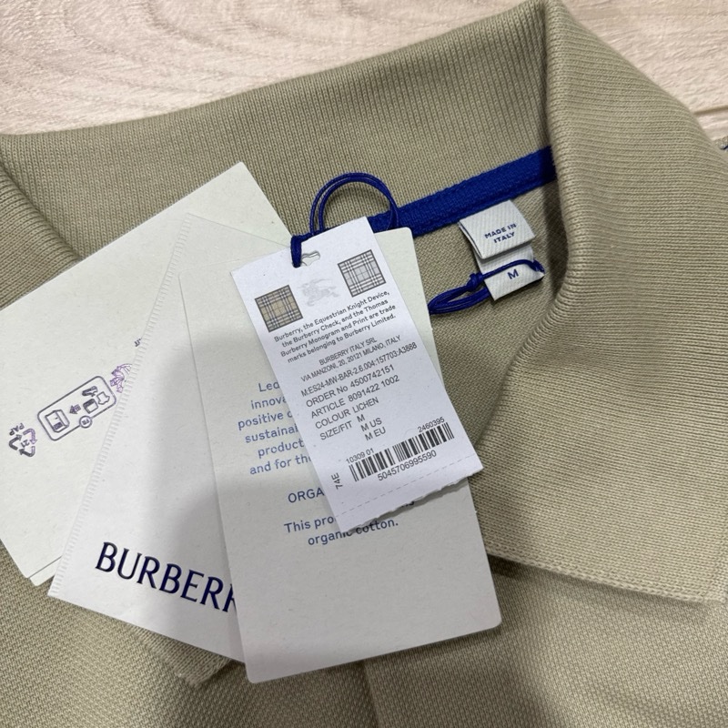 Burberry EKD polo衫-3
