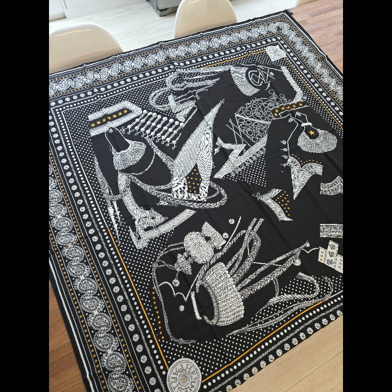 (全新品)愛馬仕具收藏價值的披肩140-1