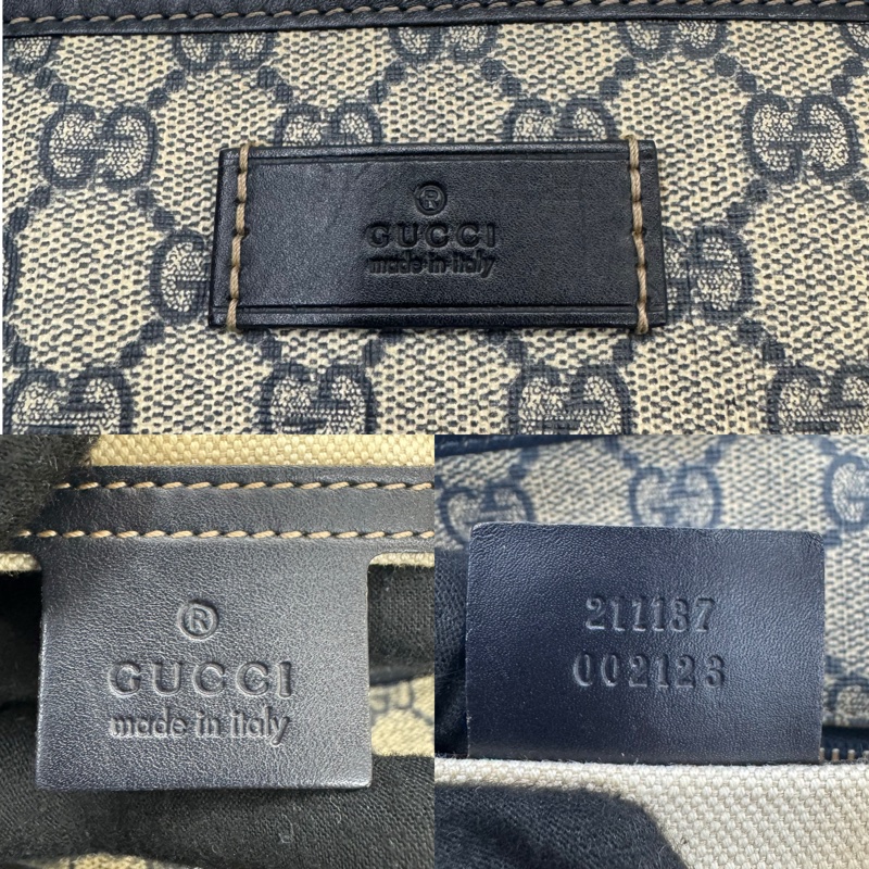 古馳 Gucci 雙G緹花托特包/肩背購物包  211137-6