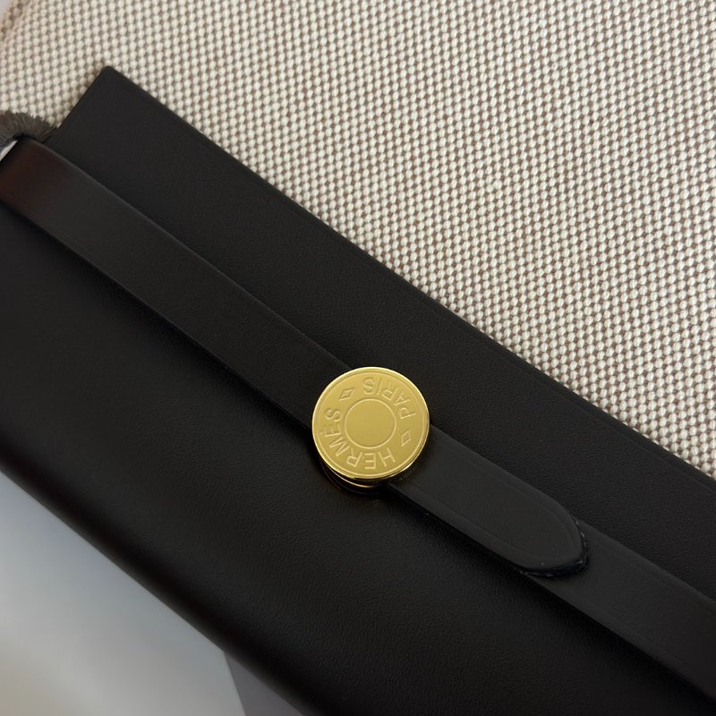 HERMES Herbag zip 20 - 烏木金 K-9