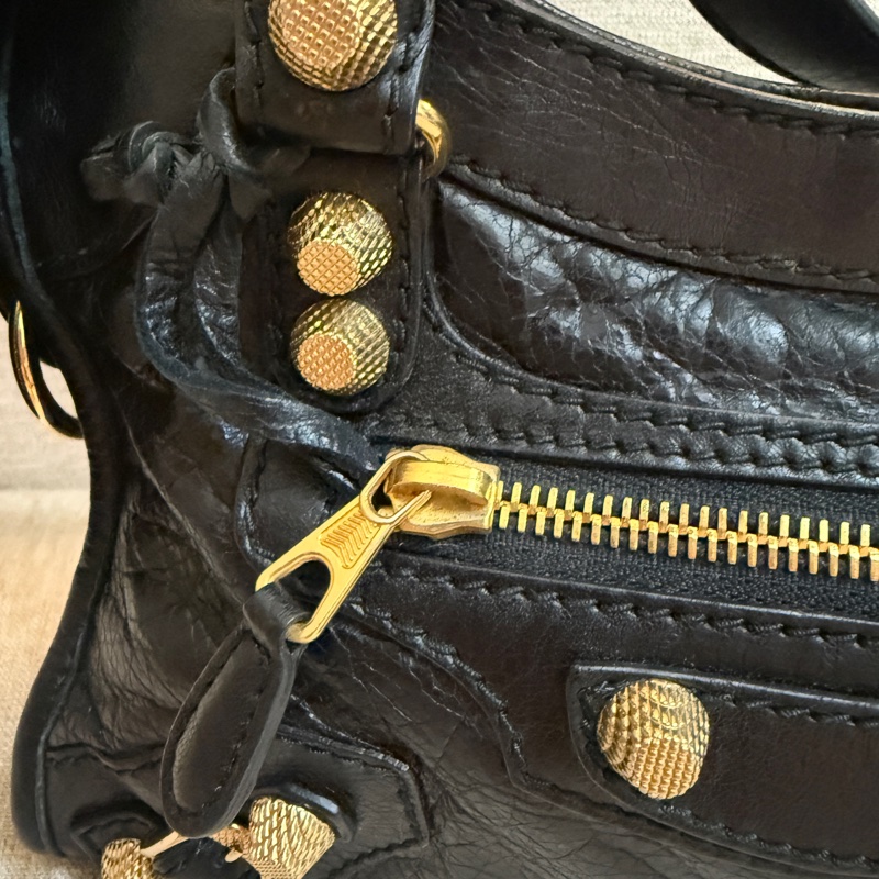 巴黎世家 Balenciaga mini city bag 機車包 手提 斜背兩用-10