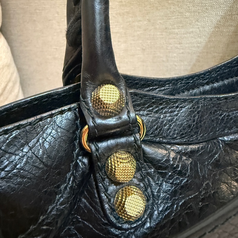 巴黎世家 Balenciaga mini city bag 機車包 手提 斜背兩用-15