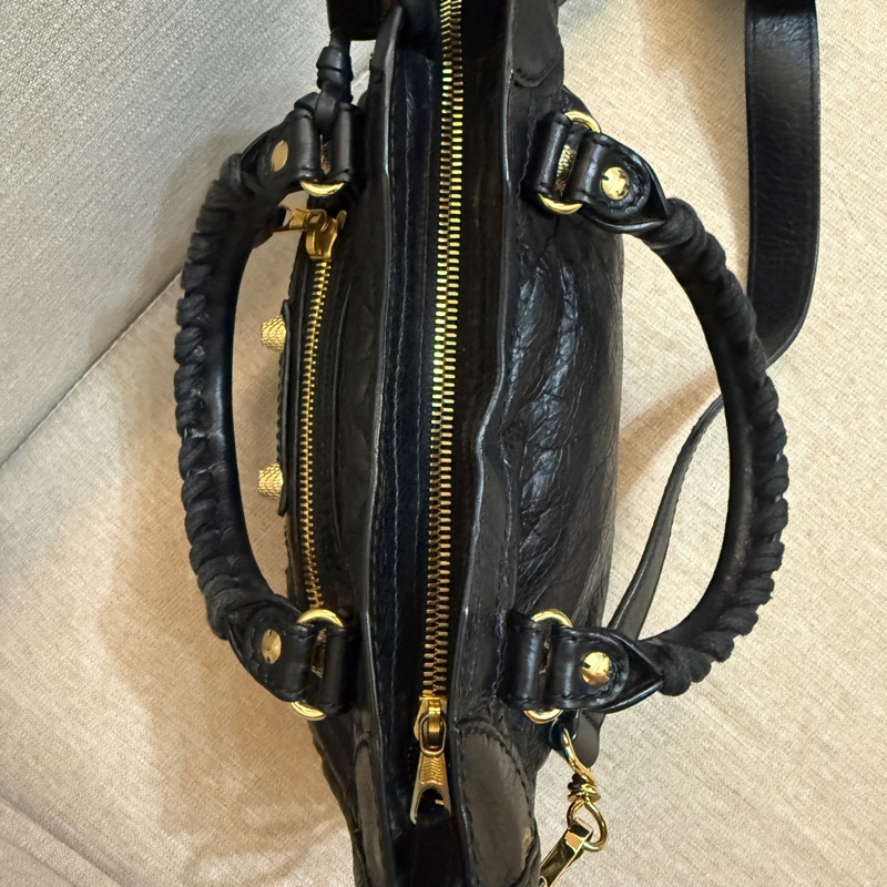 巴黎世家 Balenciaga mini city bag 機車包 手提 斜背兩用-17