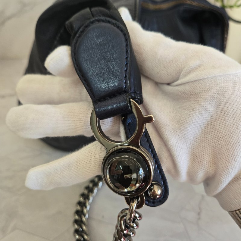 Gucci 🌈實拍 🌈 Vintage  Chain Shoulder Bag-36