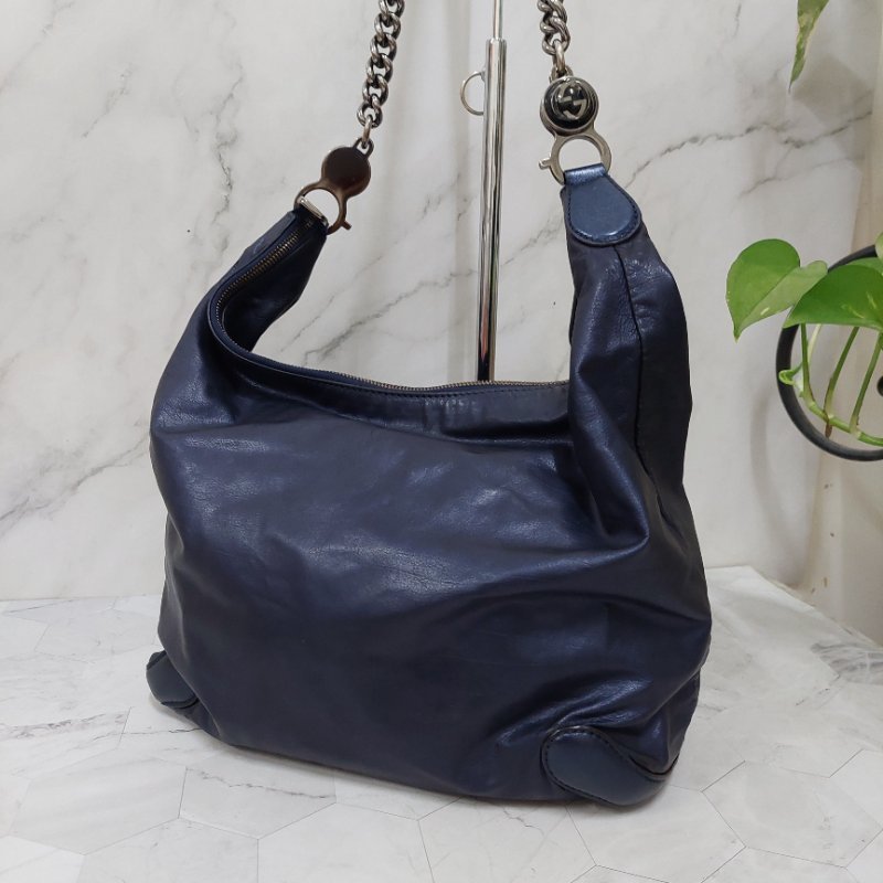 Gucci 🌈實拍 🌈 Vintage  Chain Shoulder Bag-53