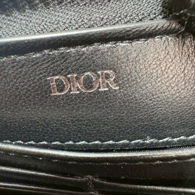 Dior 緹花拉鍊長夾-20