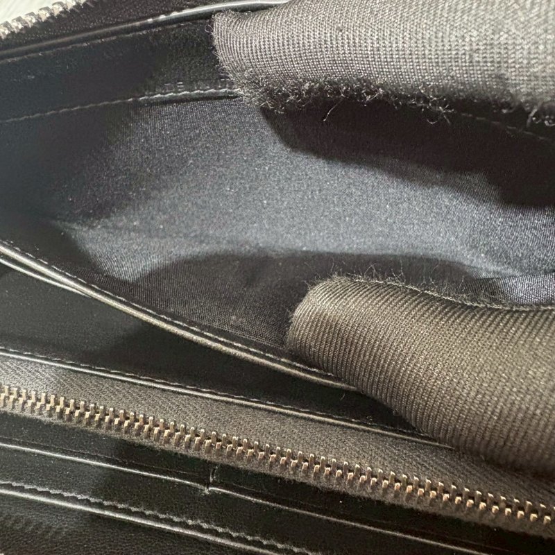 Dior 緹花拉鍊長夾-21