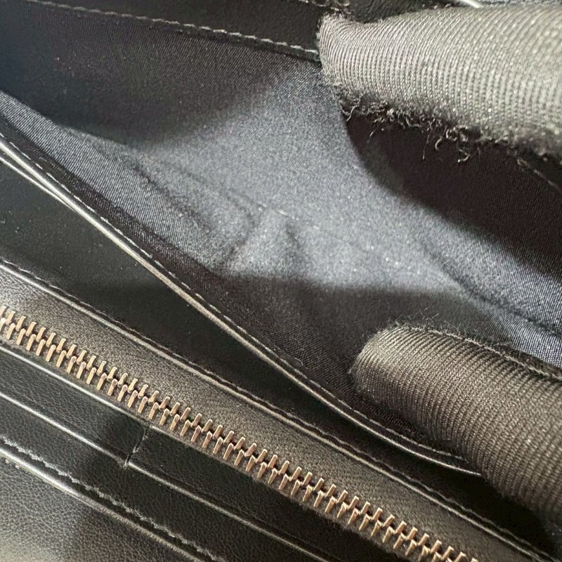 Dior 緹花拉鍊長夾-22