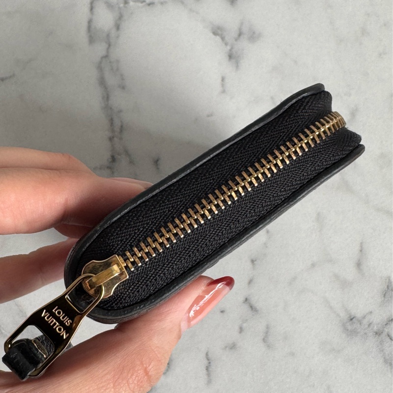 LV黑壓紋ㄇ拉零錢包 👛 中性款超好用🥰-4
