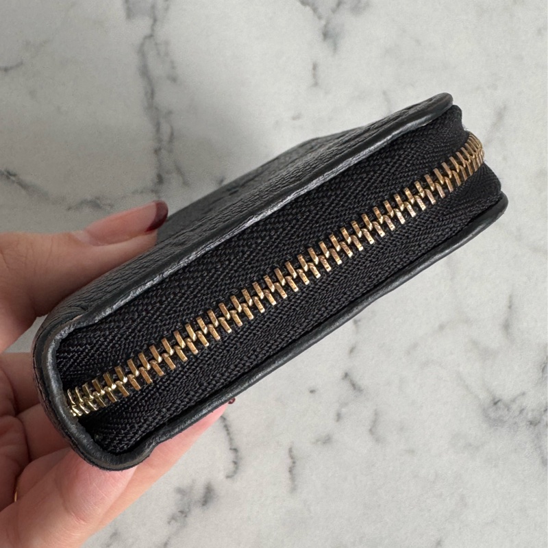 LV黑壓紋ㄇ拉零錢包 👛 中性款超好用🥰-5