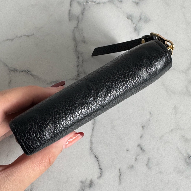 LV黑壓紋ㄇ拉零錢包 👛 中性款超好用🥰-6