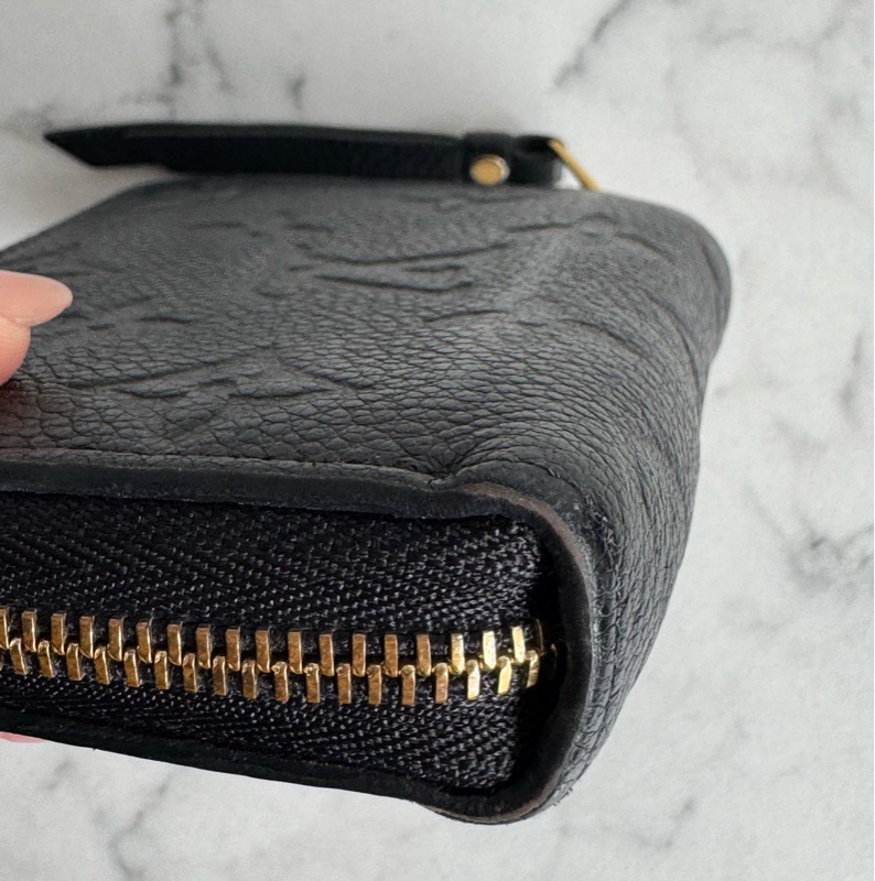 LV黑壓紋ㄇ拉零錢包 👛 中性款超好用🥰-8