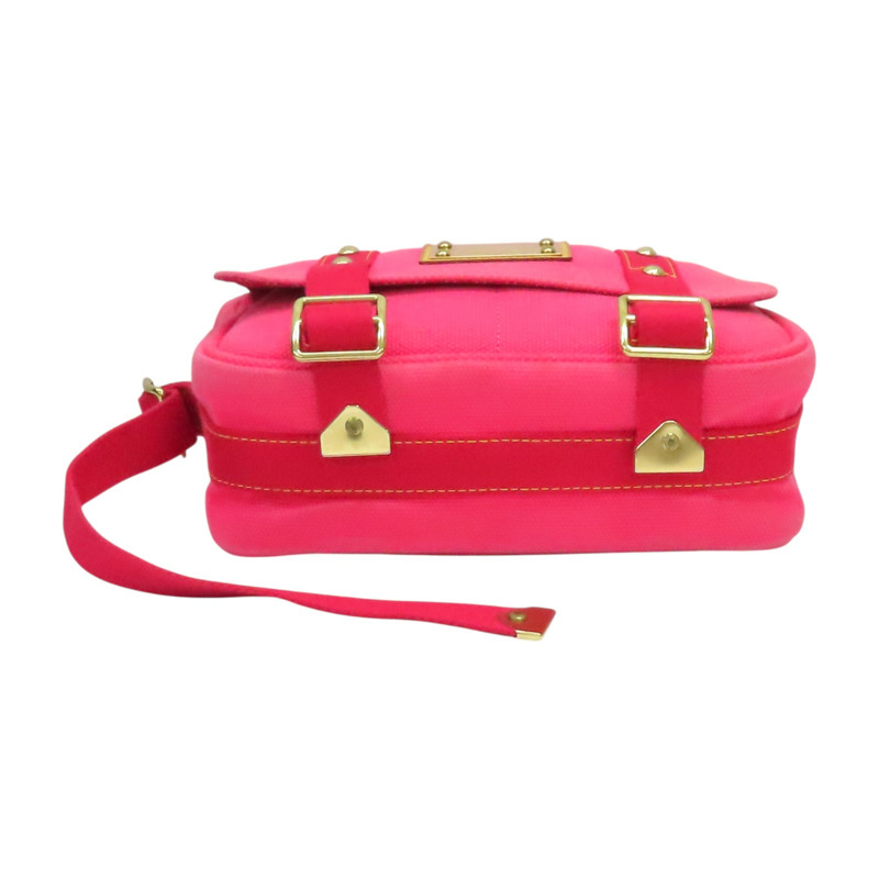 粉色帆布 Besace PM 肩背包 M40041【LOUIS VUITTON LV 路易威登】 M40041-3