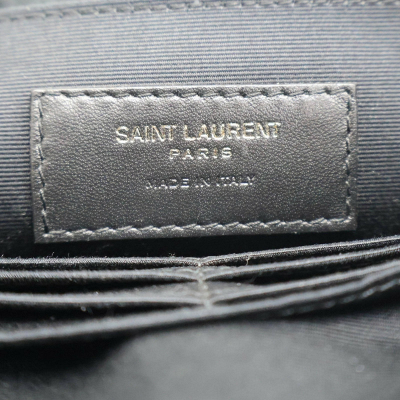 黑色 牛皮 ipad Holder 手提包【SAINT LAURENT YSL 聖羅蘭 】 667686-5