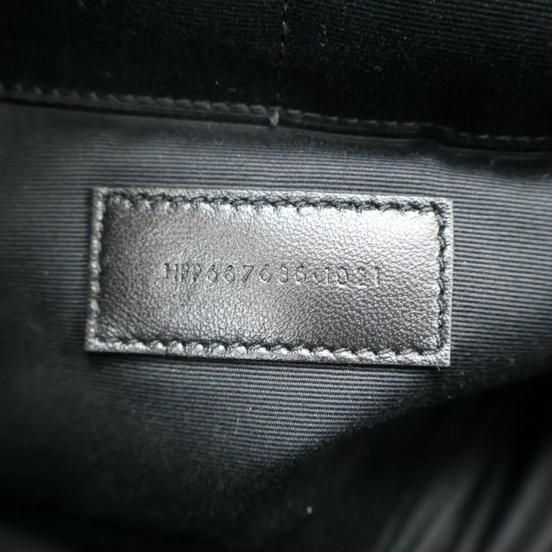 黑色 牛皮 ipad Holder 手提包【SAINT LAURENT YSL 聖羅蘭 】 667686-6