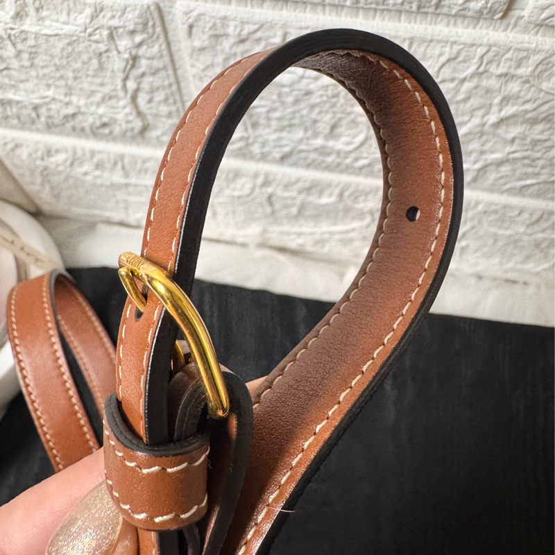 Celine Folco Cuir Triomphe 斜背包-16