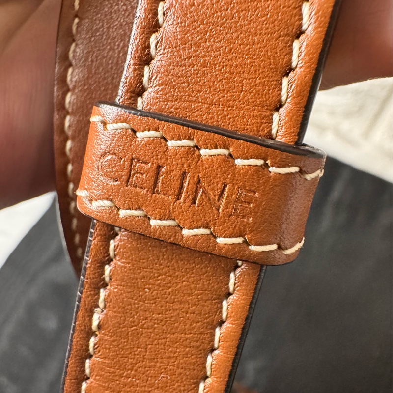 Celine Folco Cuir Triomphe 斜背包-18