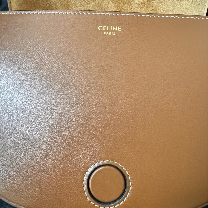 Celine Folco Cuir Triomphe 斜背包-19