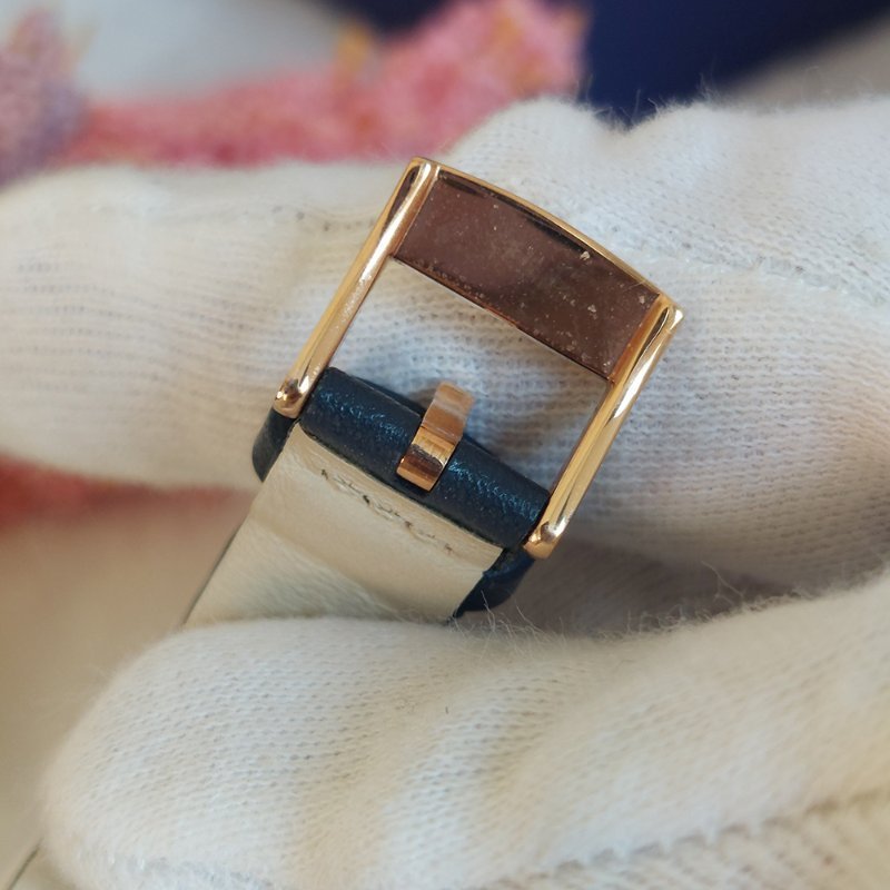 Swarovski 施華洛世奇 Crystalline Aura 璀璨光環時尚腕錶玫瑰金x藍（石英錶）~二手-34