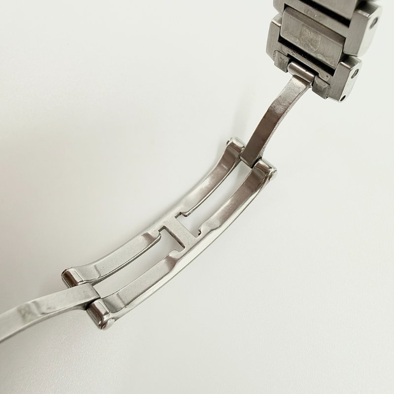 CARTIER - 方形鋼帶Tank Française石英錶 ╻小號-11