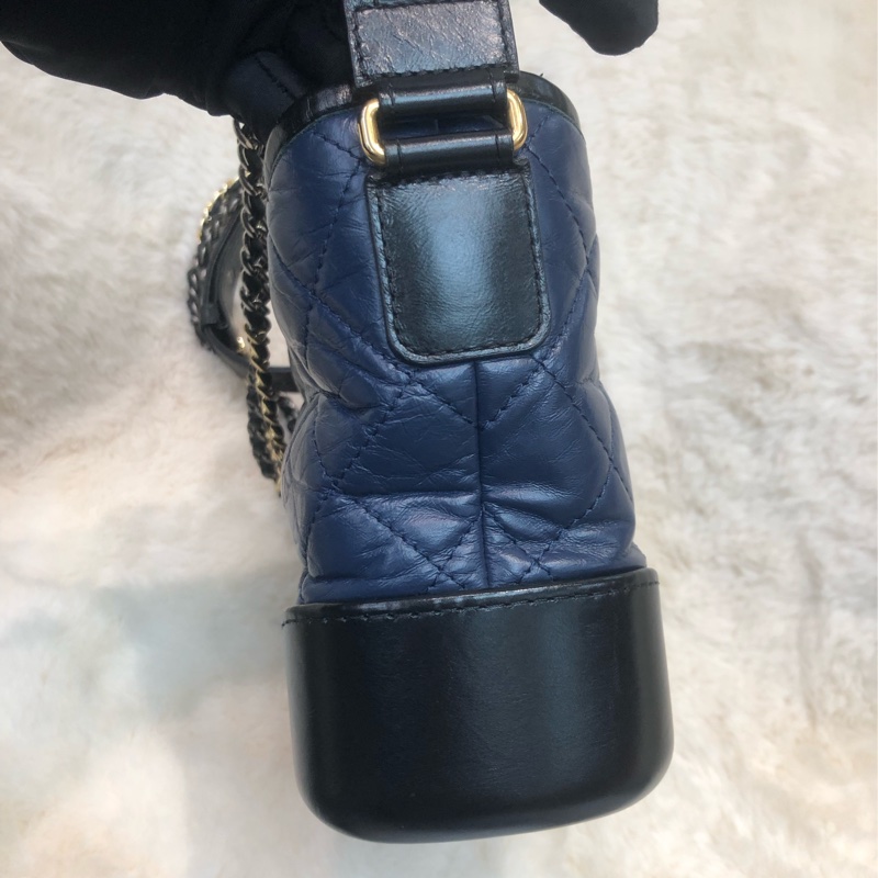 Chanel 流浪藍黑拼色 XC259-3